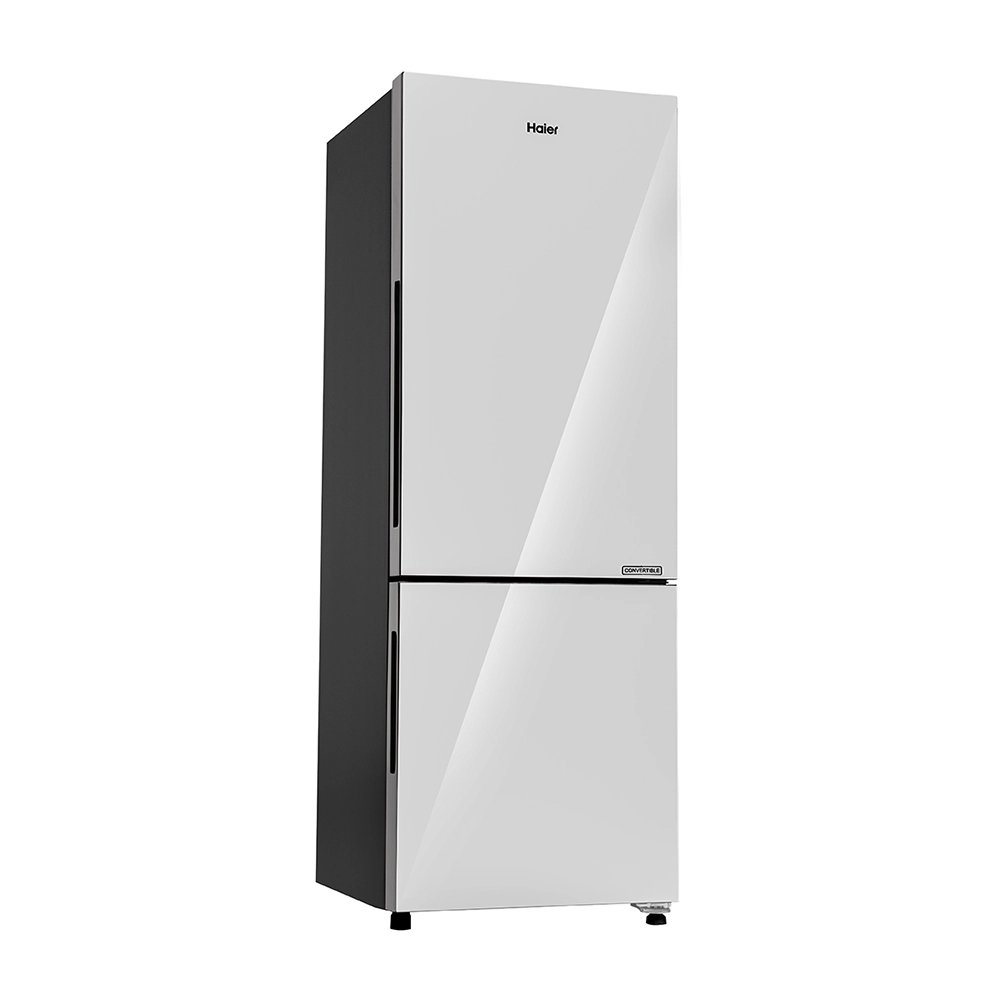 Haier 265L 2 Star Mirror Glass Bottom Mount Refrigerator